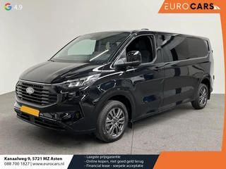 Ford Transit Custom 300 2.0 TDCI L2H1 Limited Dubbele Cabine Automaat Carplay Airco Navigatie Parkeersensoren Camera