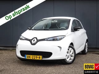 Hoofdafbeelding Renault ZOE Renault ZOE R90 Life 41 kWh, (93PK) 1e-Eigen, Keurig-Onderh, 12-Mnd-BOVAG, NL-Auto, Navigatie, (Huur-Accu) Parkeersensoren, Cruise-Control, Privacy-Glas