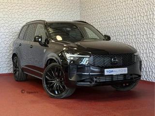 Volvo XC90 2.0 T8 456 PK PHEV AWD 7P BLACK EDITION PLUS LUCHTVERING SCHUIFDAK STOEL/STUUR.VERW ELEK.TREKHAAK HARMAN KARDON PANORAMA STANDKACHEL HEADUP