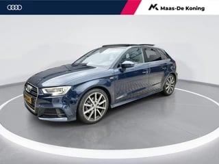 Audi A3 Sportback 1.4 TFSI 150pk S-Tronic CoD Sport Pro Line S · Panoramadak · S-Line · P-Sensoren · Cruise Control · Navi · 18'' Inch ·