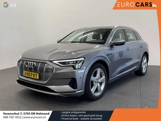Hoofdafbeelding Audi e-tron Audi e-tron 50 quattro Business edition Plus 71 kWh Panoramadak Navigatie Parkeersensoren Adaptive Cruise Control Memory stoelen Stoelverwarming Full Led Climate Control Virtual Cockpit Lichtmetalen velgen