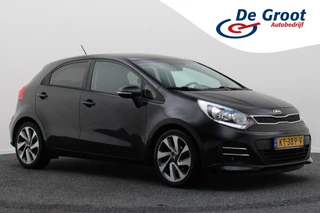 Hoofdafbeelding Kia Rio Kia Rio 1.2 CVVT ExecutiveLine Camera, Navigatie, Stuur-/Stoelverw., Climate, PDC, 17"