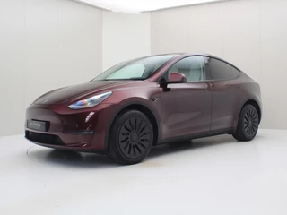 Tesla Model Y Long-Range AWD 351pk 75 kWh [ WIT LEDER+FSD+19'' LMV+533KM WLTP+PREMIUM AUDIO ]