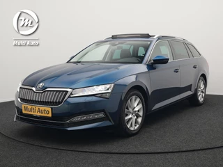 Škoda Superb Combi TSI iV Business Edition Plus Plug In Hybrid 218pk Dealer O.H. PHEV | Panodak | Cruise Control | Sportstoelen Memory & Verwarmd | Crystal LED | Apple Carplay | Virtual | DAB