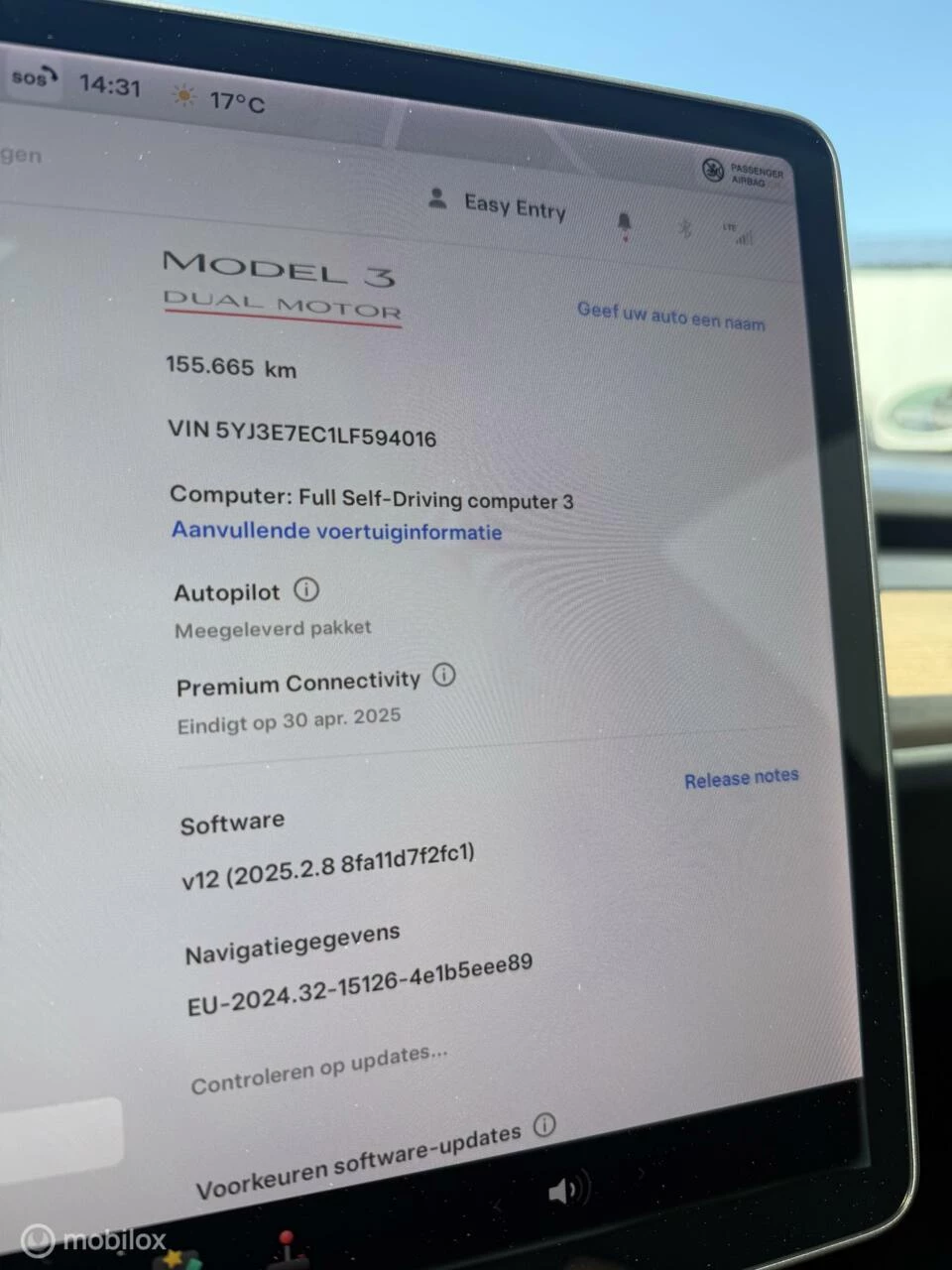 Hoofdafbeelding Tesla Model 3
