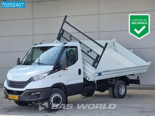 Iveco Daily 72C21 210PK Automaat 3 zijdige MEILLER Kipper Tipper Benne Kieper Airco Cruise Airco Trekhaak Cruise control