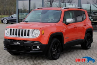 Hoofdafbeelding Jeep Renegade Jeep Renegade 1.4 MultiAir Limited 170pk AWD LPG G3 ONDERBOUW 4WD LEER