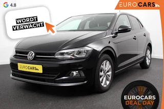 Hoofdafbeelding Volkswagen Polo Volkswagen Polo 1.0 TSI 110pk DSG Highline | Navigatie | Apple Carplay/Android Auto | Parkeersensoren | Adaptive Cruise Control | Stoelverwarming | Getinte ramen | Climatronic | Start/Stop systeem