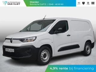 Hoofdafbeelding Citroën ë-Berlingo Citroen ë-Berlingo L2 50 kWh | navi incl. Apple Carplay | 2x camera | parkeersensoren voor/achter | rijklaarprijs