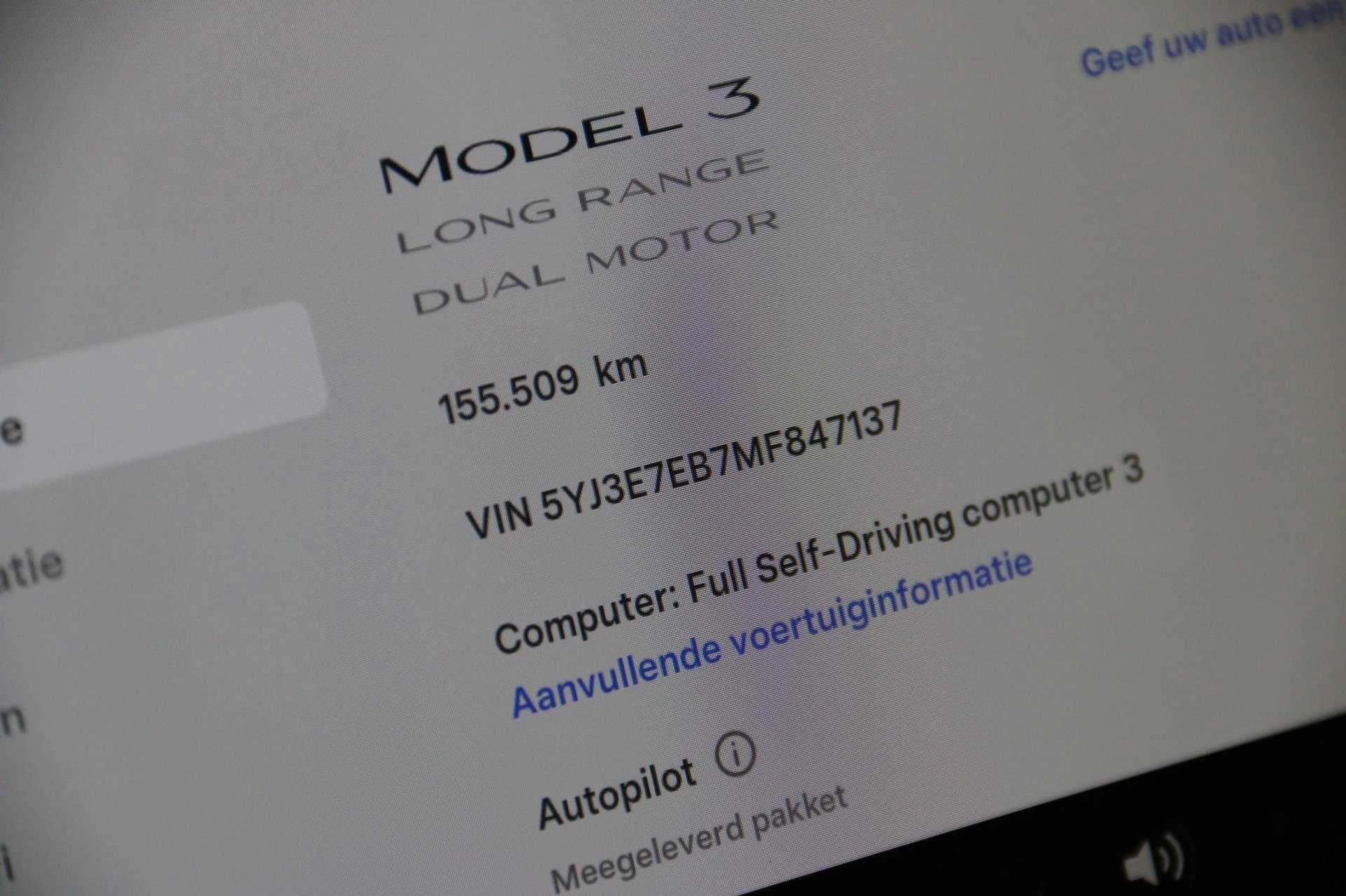 Hoofdafbeelding Tesla Model 3