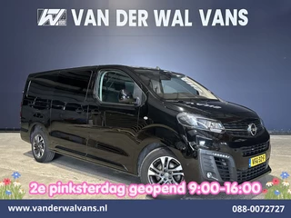 Opel Vivaro 2.0 CDTI 150pk L3H1 Dubbele Cabine Euro6 Airco | Camera | Navigatie | 5-zits | 2500kg Trekhaak Apple Carplay, Android Auto, Cruisecontrol, LM Velgen, Parkeersensoren