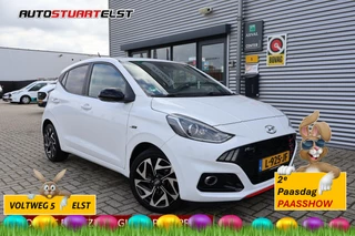 Hyundai i10 1.0 T-GDI N Line 5-zits 1e Eigenaar | Dealer Onderh | NL-Auto | BTW | Camera | Navi | Winterpack | Carplay | PDC | Full Led | Start/Stop | Hill-Hold