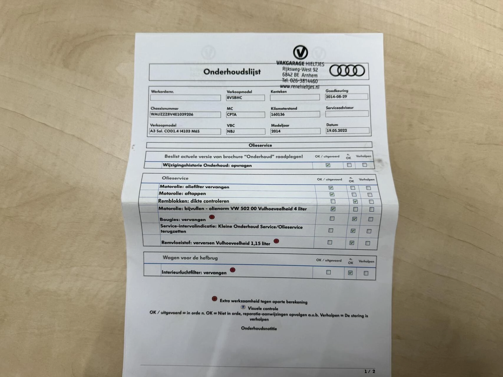 Hoofdafbeelding Audi A3