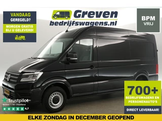 Volkswagen Crafter 35 2.0 TDI L3H3 BPM Vrij | 3000KG Trekgew. Airco Cruise Camera Carplay Massagestoel 3 Persoons Navi LED