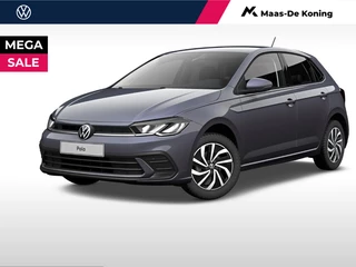 Volkswagen Polo Life Edition 1.0 TSI 95 pk 5 versn. Hand · Achteruitrijcamera · regensensor · Private lease ,- € 434 per maand · MEGA Sale ·  DIRECT LEVERBAAR