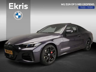 BMW 4 Serie 430i xDrive Coupé | M-Sportpakket | LED | Leder | HUD | Active cruise | Schuifdak | Elektr. zetels | DAB | Harman-kardon sound | Alu 19 inch