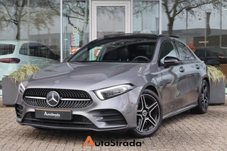 Mercedes A-Klasse Limousine A 200 AMG-Line 163pk | Pano | Sfeer | Cruise | Multibeam | Navi | Memory | Camera | Keyless