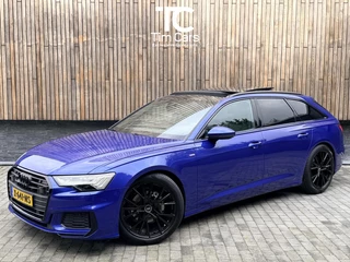 Audi A6 Avant 40 TFSI S edition Competition Automaat | Panoramadak | Trekhaak elektrisch uitklapbaar | Stoelverwarming | Afgevlakt stuurwiel | Cruise control adaptief & Lane assist | 20 inch velgen | Achteruitrijcamera