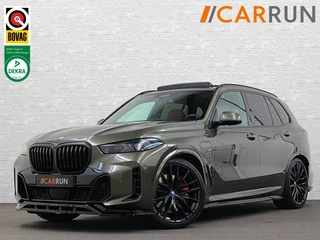 BMW X5 50e M-Sport Pro | 360 Camera | ACC | Panorama | Massage | Individual Leder | Soft-Close | 4-Zone Clima | Head-Up | Manhattan Green | Harman-Kardon | Stoelventilatie | Trekhaak | Luchtvering | Stoelverwarming V+A | Keyless-Entry | Memory | Iconic-Glow | Comfortstoelen | Bekerhouders Gekoeld + Verwarmd | Zonwering | ISO-Glas |