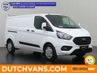 Ford Transit Custom 2.0TDCI 130PK Lang | Kastinrichting | Navigatie | 3-Persoons | Trekhaak