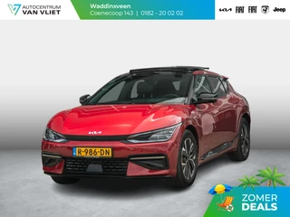 Kia EV6 GT-Line 77.4 kWh | SOH 93,6% | Schuif/kanteldak l Stoelverwarming en stoel ventilatie l Meridian soundsysteem