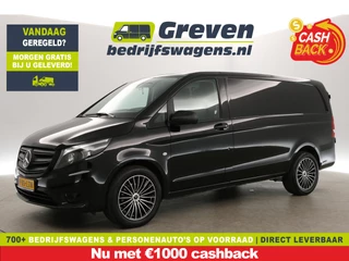 Mercedes-Benz Vito 114 CDI Lang | Automaat | Airco | Cruise | Carplay | Camera | Navigatie | 3 Persoons | Trekhaak | 18"LMV