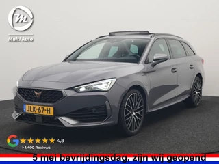 CUPRA Leon 1.4 e-Hybrid VZ Copper Edition PHEV 245pk Dealer O.H PHEV | Panodak | Adaptive Cruise | Sportstoelen Memory & Verwarmd | Sfeerverlichting | Apple Carplay | Blis | Keyless | Stuur Verwarmd | Navigatie | Virtual | DAB | Plug In Hybrid