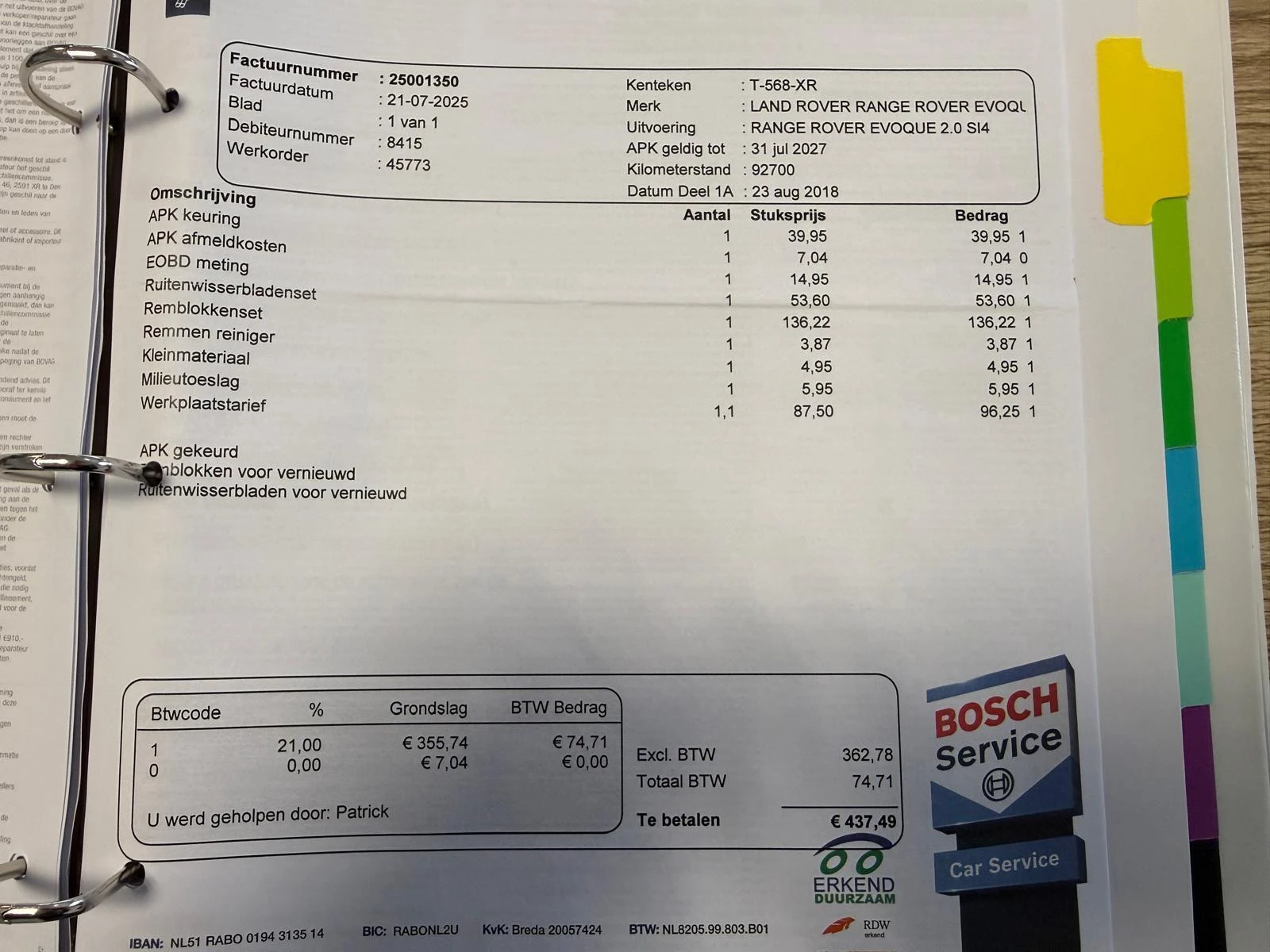 Hoofdafbeelding Land Rover Range Rover Evoque