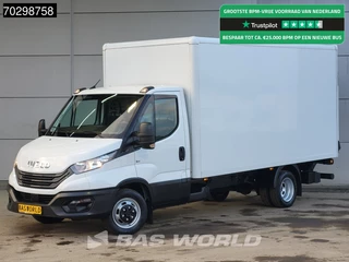 Iveco Daily 35C16 Laadklep Dubbellucht Bakwagen 160PK Airco Euro6 Meubelbak Koffer Airco