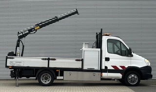 Iveco Daily 50C14N 3.0 375 CNG Openlaadbak met kraan HIAB Topstaat