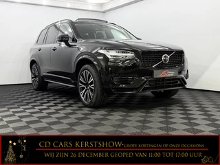 Volvo XC90 2.0 T8 Recharge AWD Ultimate Dark Plug-in Pano, Leder, 360 Camera, Harman/Kardon, Navi, Luchtvering Trekhaak, Elektrische trekhaak, Stoelverwarming