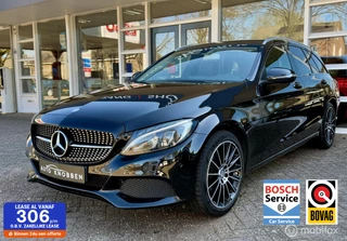 Hoofdafbeelding Mercedes-Benz C-Klasse Mercedes C-klasse Estate 180 AMG Sport Edition Led, Navi, Bluetooth, PDC, LM..
