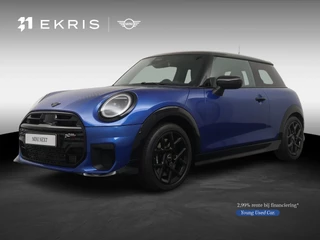 MINI 3-deurs Cooper C JCW-trim | Pakket L | Harman Kardon | Panoramadak | 360-graden camera | stoel- stuurverwarming