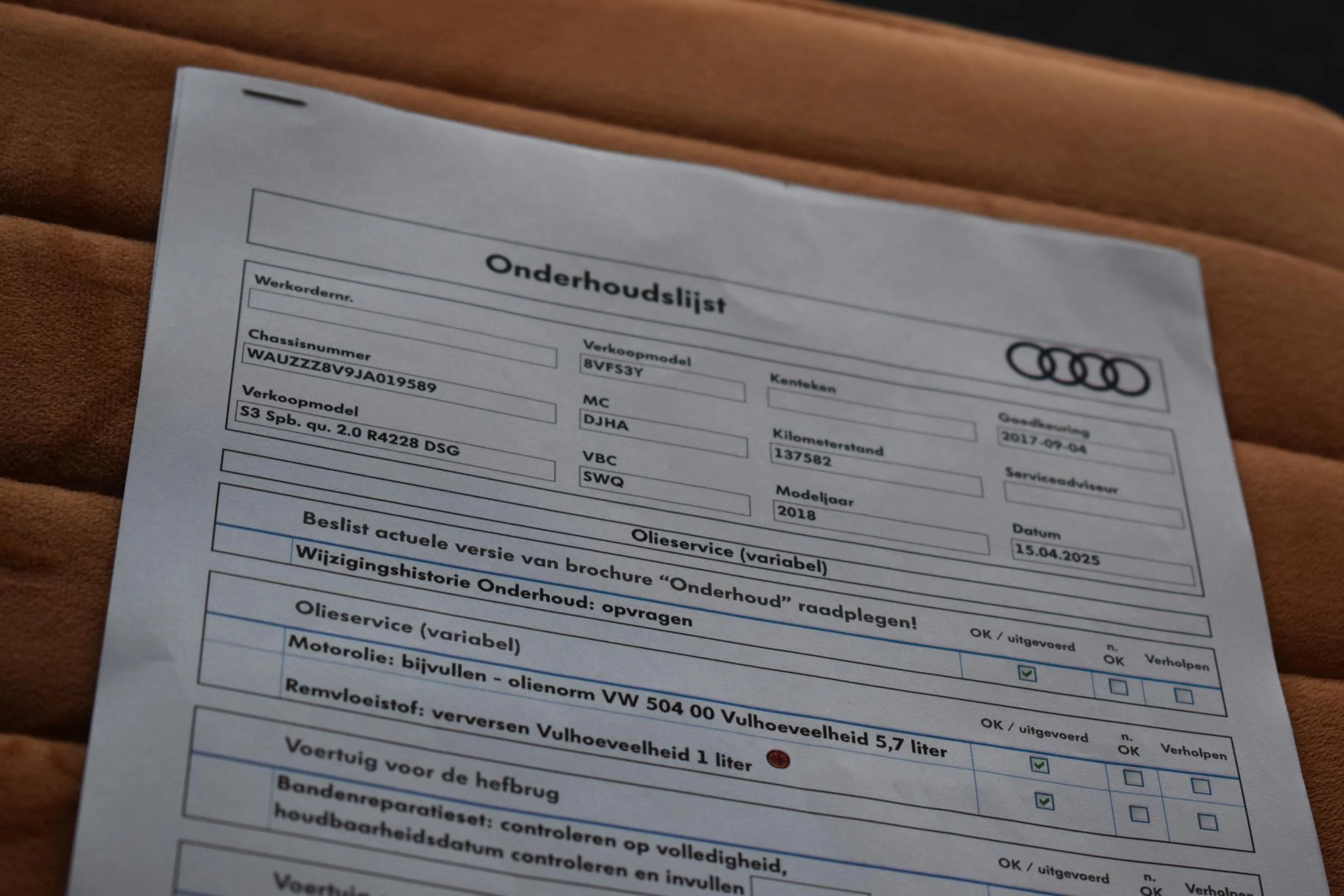 Hoofdafbeelding Audi S3
