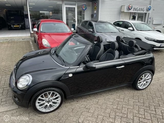 Hoofdafbeelding MINI Cooper Cabrio Mini Cabrio 1.6 Cooper Chili LEDER NAVI Cruise cont