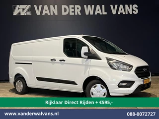 Ford Transit Custom 2.0 TDCI L2H1 Euro6 *Rijklaar Direct Rijden* Airco | Camera | Apple Carplay | Cruisecontrol | LED | Parkeersensoren Android Auto, Verwarmde voorruit, Bijrijdersbank, 2800kg trekvermogen