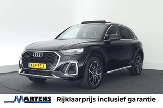Audi Q5 50 TFSI e 299pk S edition Trekhaak Camera Leder Head-Up Virtual Cockpit Stoelverwarming Panoramadak 2x S-Line