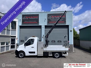 Renault Master  T35 2.3 dCi Open laadbak Hydraulische kraan Pick up