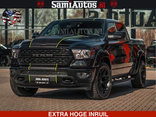 Dodge Ram Pick-Up SPORT | 5.7 V8 4x4 HEMI | PANORAMA DAK | GROOTSCHEM 12 INCH | LPG | Diamond Black Pearl | CREW CAB | DUBBELE CABINE | 5 PERSOONS | DC | VOORRAAD NR 2554 - 6048