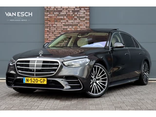 Hoofdafbeelding Mercedes-Benz S-Klasse Mercedes-Benz S-Klasse 580 e Lang AMG Line | Airmatic | Distronic+ | Chauffeurspakket | Zonweringspakket | Massage V+A | | MBUX Tablet | Burmester | HUD | Stoelventilatie V+A | Nekverwarming |