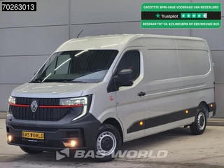 Renault Master 150PK 2025 MODEL Airco Cruise trekhaak Apple Carplay Airco Trekhaak Cruise control