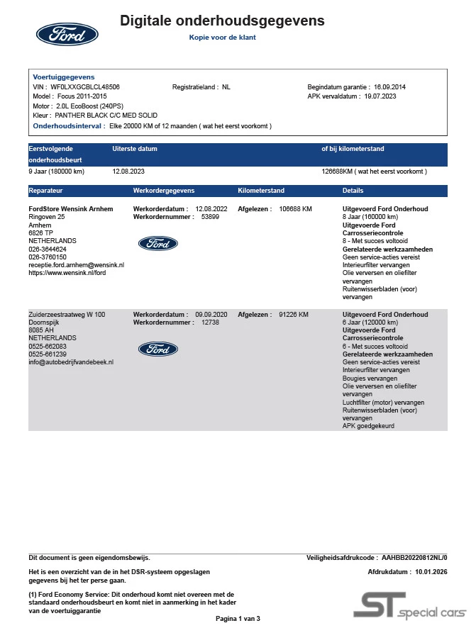 Hoofdafbeelding Ford Focus