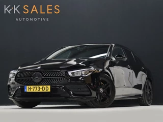 Mercedes-Benz CLA Shooting Brake 200 AMG Night [APPLE CARPLAY, CAMERA + SENSOREN, CRUISE CONTROL, SFEERLICHT, KEYLESS, STOELVERWARMING, TREKHAAK, ELEK. ACHTERKLEP, NIEUWSTAAT]