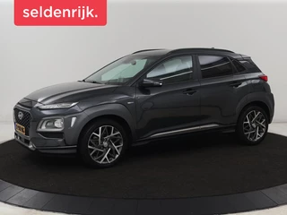 Hyundai Kona 1.6 GDI HEV Premium | Leder | Stoelventilatie |  Adaptive cruise | Head-Up | Carplay | Camera | Achterbankverwarming | Navigatie | Keyless | Climate control