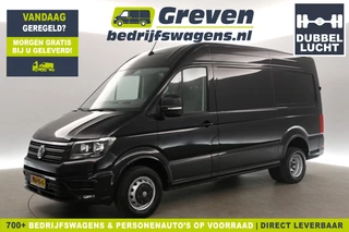 Volkswagen Crafter 50 2.0 TDI L3H3 177PK | Dubbellucht | 3500KG Trekgew. Automaat DSG Airco Camera Carplay Cruise Trekhaak 3 Persoons Navi PDC