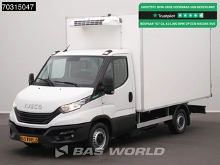 Hoofdafbeelding Iveco Daily Iveco Daily 35S14 3.0L CNG Zijdeur Koelwagen Thermo King V-300 MAX Airco Cruise Camera Euro6 Bakwagen Koel Koeler Kühl Kühler Kühlwagen Kühlkoffer Airco Cruise control