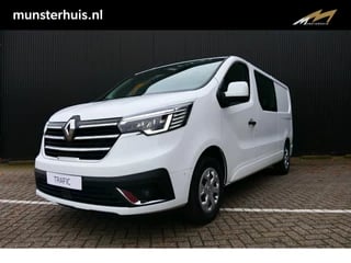 Renault Trafic 2.0 dCi EDC 170 T29 L2H1 DC Luxe Nieuw uit voorraad!, Trekhaak, All Season, Adaptive Cruise