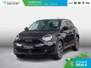 Hoofdafbeelding Fiat 600e Fiat 600e La Prima 54 kWh | Carplay | Elek. Stoel | Stoelverwarming | Keyless | LED | Clima