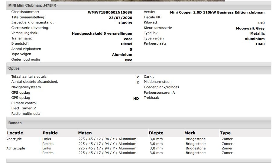 Hoofdafbeelding MINI Clubman