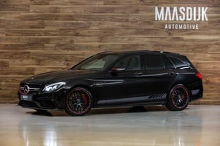 Mercedes C-63 S Estate AMG Edition 1|Schaalstoel|Burmester|Pano|Camera|